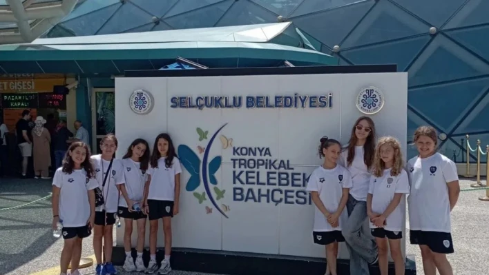 Minik Yüzücüler Konya'dan madalyalarla döndü