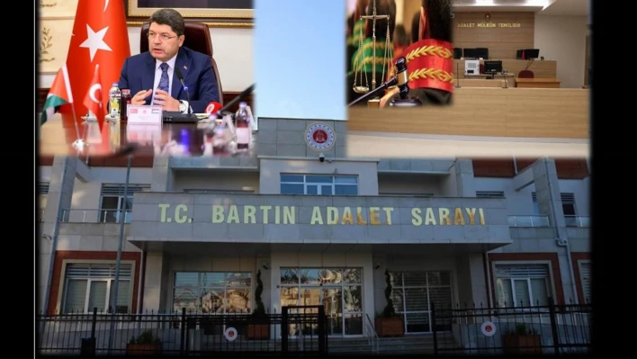 Müstemir yetki çalışmaları kapsamında Bartın'da kurulan mahkemeler 2 Eylül'de faaliyete geçecek!