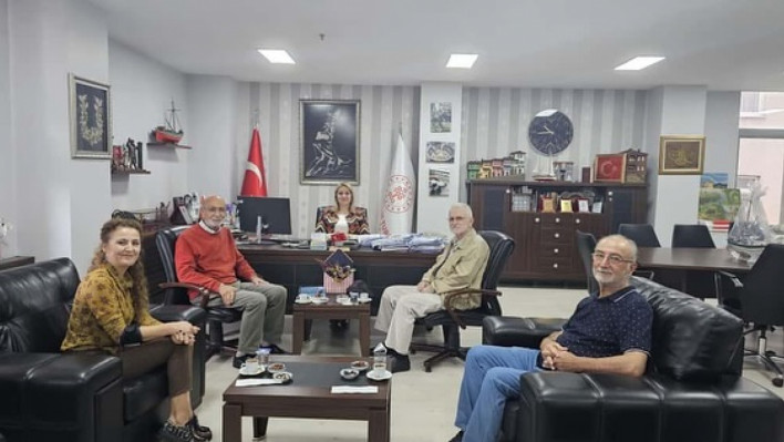 Naht ve Cam Altı Ustalarından İl Müdürü Koçak'a Ziyaret
