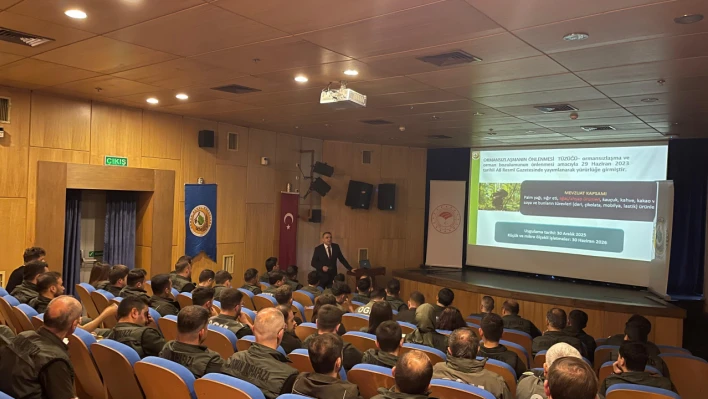 Orman Genel Müdür Yardımcısı Bartın'da eğitime katıldı