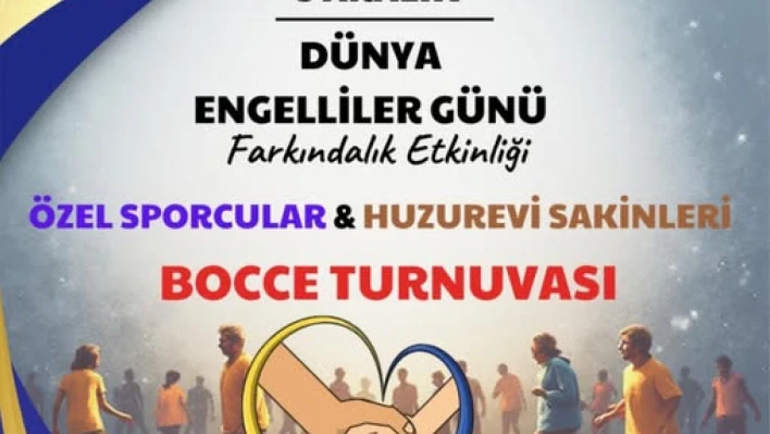 Özel Sporcular ve Huzurevi Sakinleri Aynı Sahada Buluşuyor