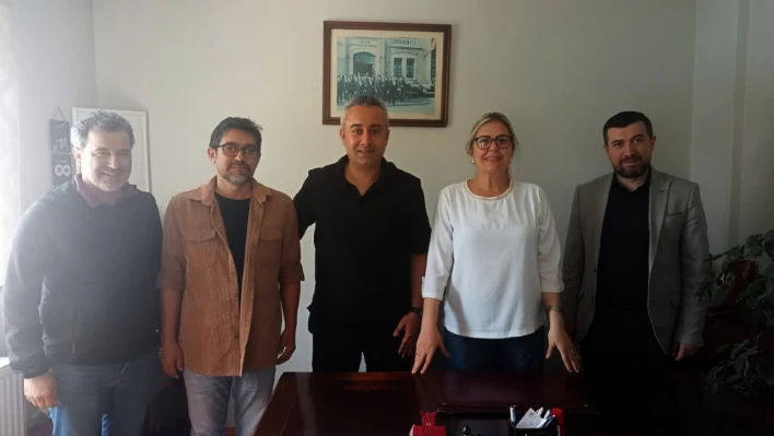 Avcı ve Ceylan'dan Hergün Gazetesi'ne ziyaret