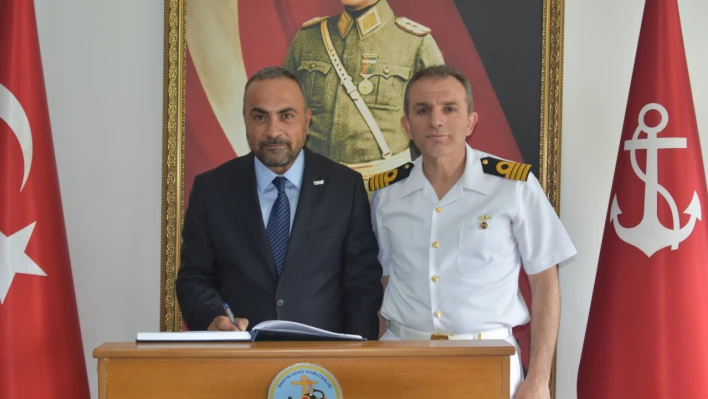Rektör Akkaya'dan protokol ziyareti