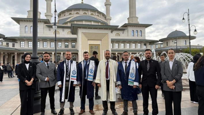 Rektör Akkaya ve Öğrenciler YÖK Akademik Yıl Açılış Törenine Katıldı