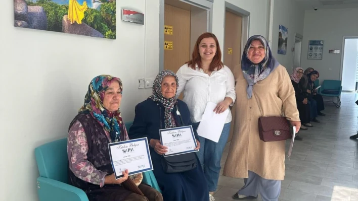 SAHA eğitimleriyle sağlıklı yaşam bilinci artıyor