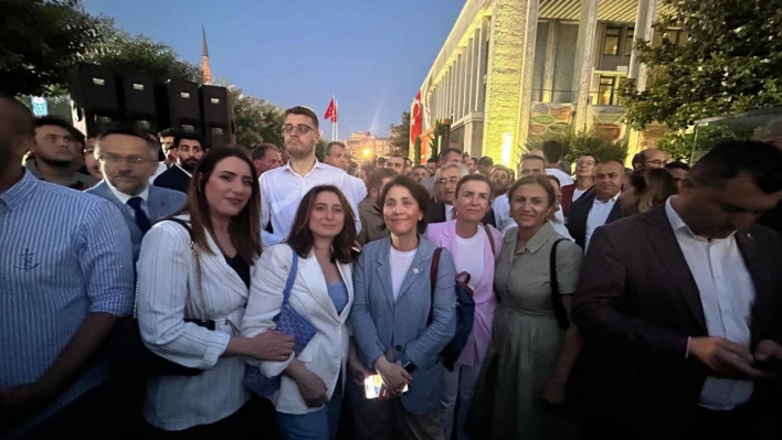 Saraçhane'de ki Mitinge Bankoğlu da katıldı