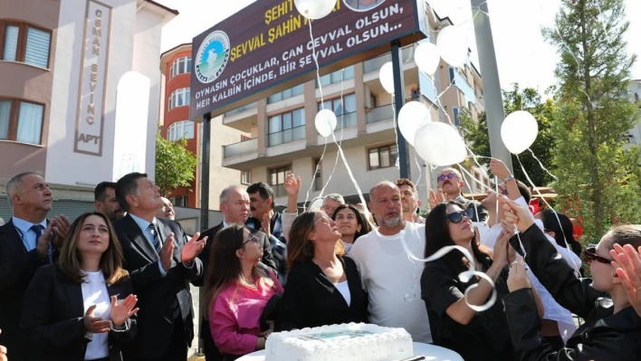 Şehit Şevval Şahin'in Adı Parkta Yaşayacak