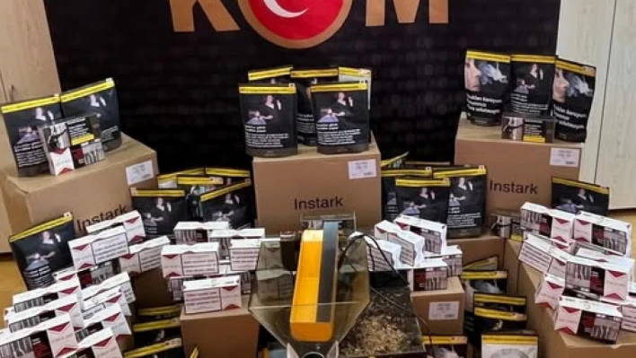 Tam otomatik sigara sarma makinesi ile kaçak üretim