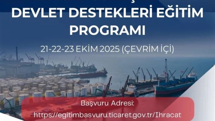 Ticaret Bakanlığı'ndan Ücretsiz İhracat Eğitimi