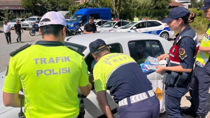 Trafik ekiplerince 12-19 Eylül'de 2 milyon 645 bin 136 araç denetlendi