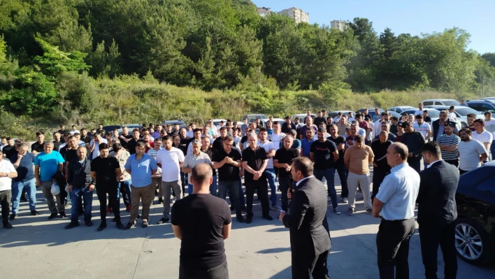 TTK Amasra'da eylem