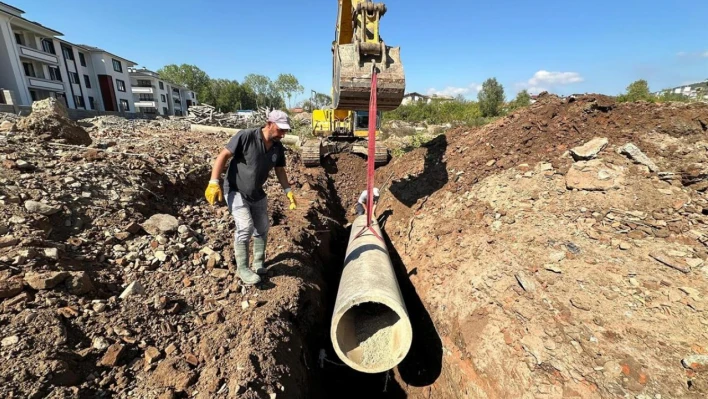 Tuna Mahallesi'nde Su Baskınlarına Karşı Önlem