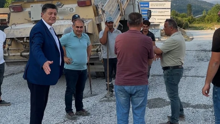 Tuna Mahallesi'nin yolları yenileniyor