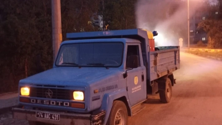 Ulus Belediyesi'nden ilaçlama seferberliği