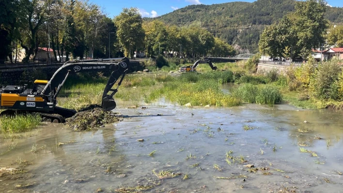 Ulus Çayı'nda Temizlik Mesaisi