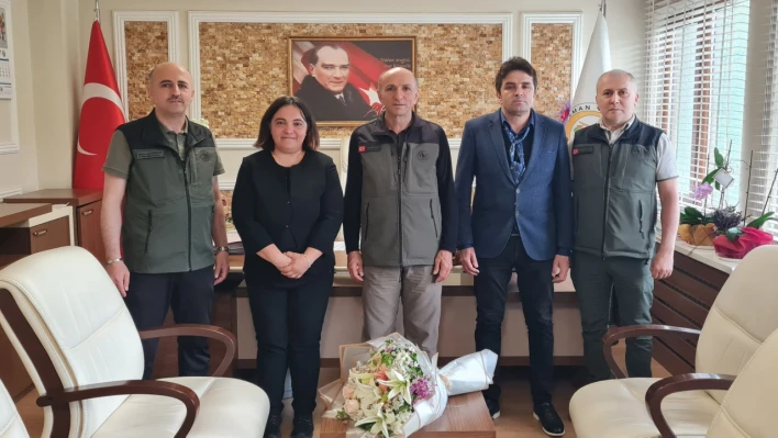 Ulus Orman İşletme Müdürlüğü'nde bayrak değişimi