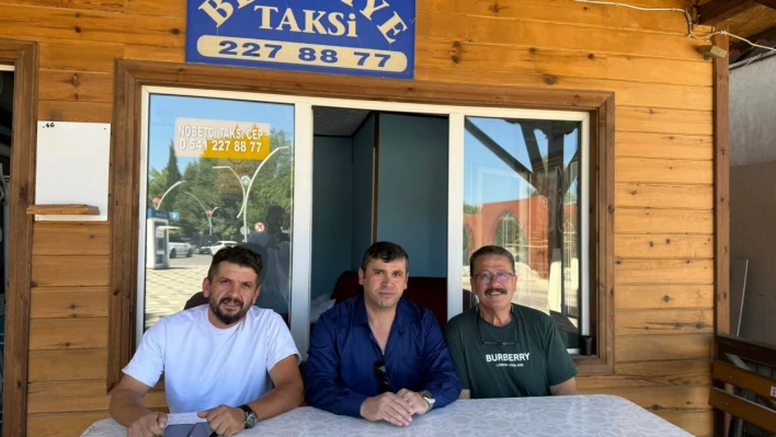Uzun'dan Taksici Esnafı ile İstişare Toplantısı