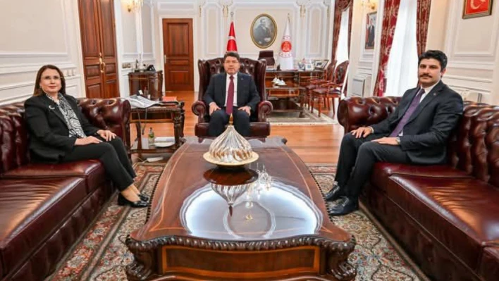 Vali Arslan'dan Bakan Tunç'a ziyaret
