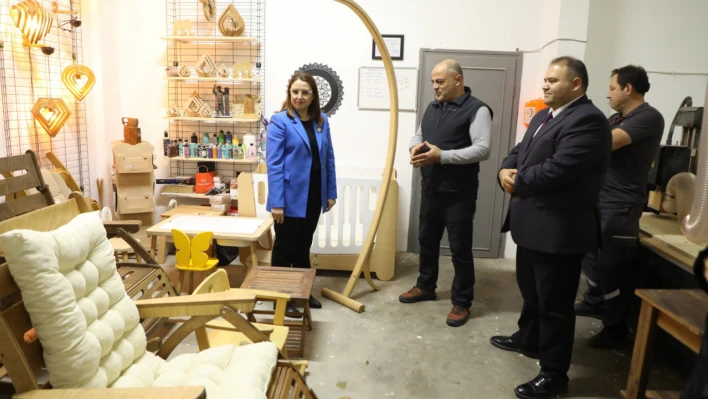 Vali Arslan'dan KOSGEB Destekli Üretim Alanlarına Ziyaret