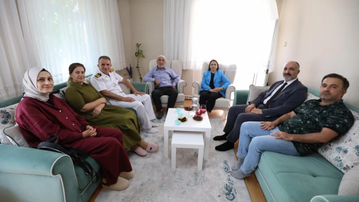 Vali Arslan Kıbrıs Gazisini ziyaret etti
