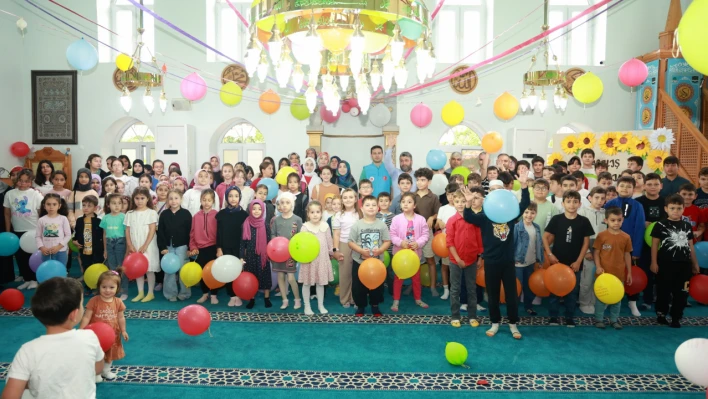 Yaz Kur'an Kursları şenlik havasında başladı