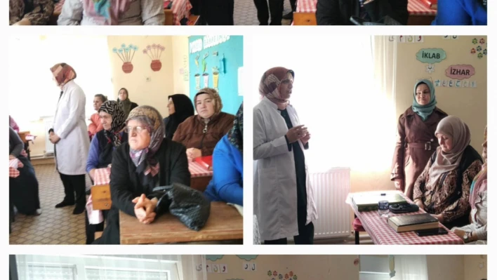 Yeşilyurt Köyü'nde Kadınlara Erken Teşhisin Önemi Anlatıldı