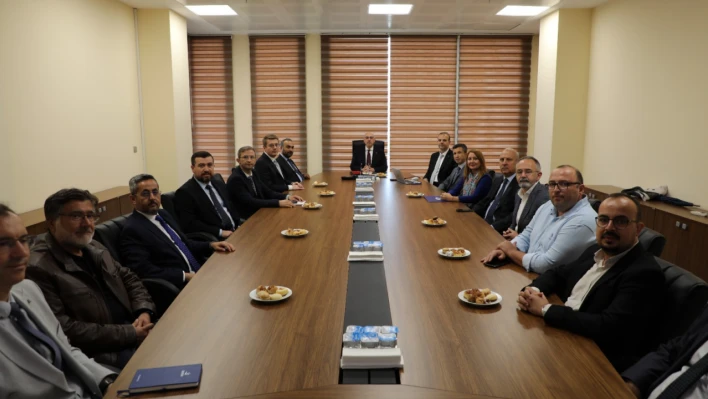 YÖK Heyeti, BARÜ'nün Çalışmaları Hakkında Bilgi Aldı