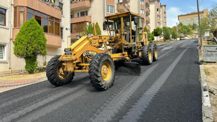 YOL DÜZENLEME ÇALIŞMASI YAPILDI