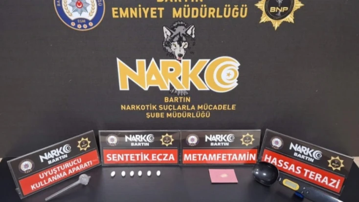 Bartın’da Narkotik Ekiplerinden Başarılı Operasyon
