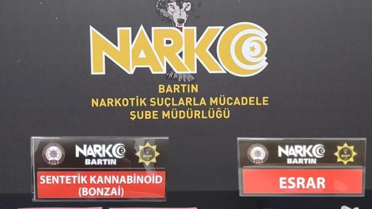 Bartın’da Uyuşturucu Operasyonu