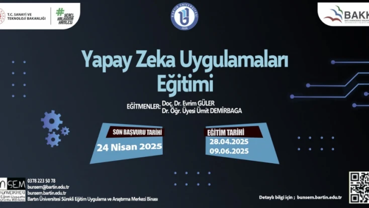 BARÜ’de Yapay Zeka Eğitimi başlıyor