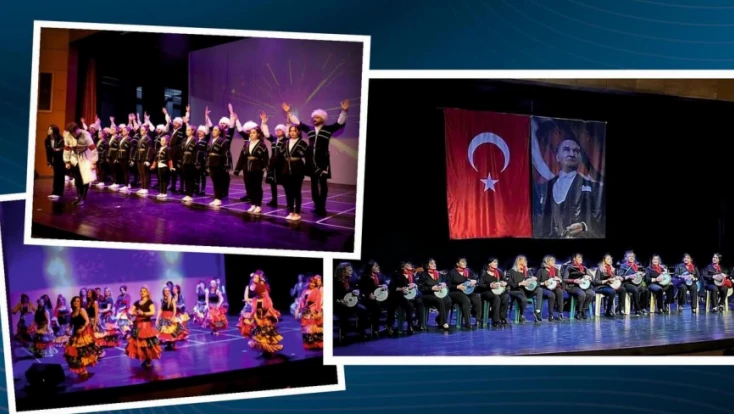 Halk Dansları ve Kadın Ritim Grubu Bartınlılarla Buluşuyor