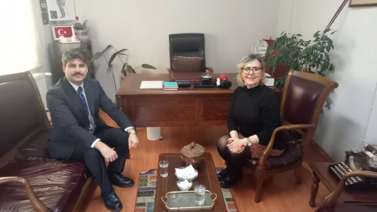 Karakaya’dan Gazeteciler Derneği’ne Tebrik Ziyareti