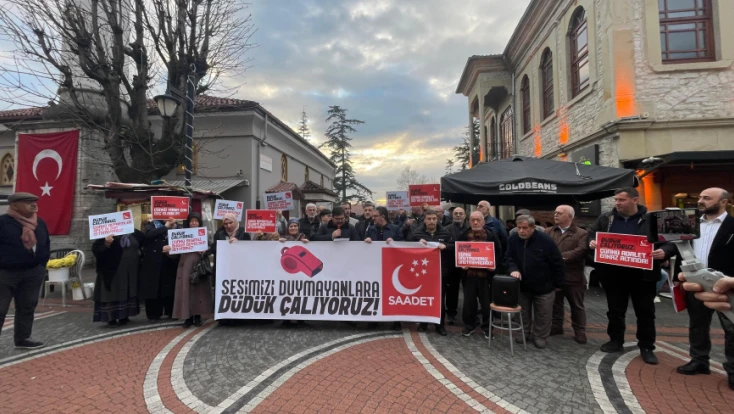 Saadet Partisi’nden “Deprem Düdüğü”yle Tepki