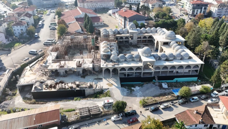 TDV Heyeti Camii İnşaatını İnceledi