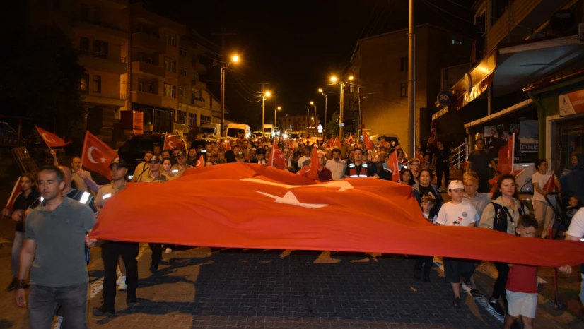 Amasra, Ulus ve Kurucaşile 15 Temmuz'da tek yürek