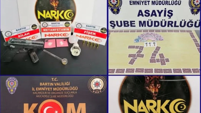Aranan 14 şahıs yakalandı