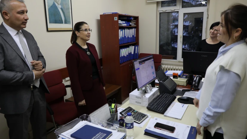 Arslan'dan kurum ziyaretleri