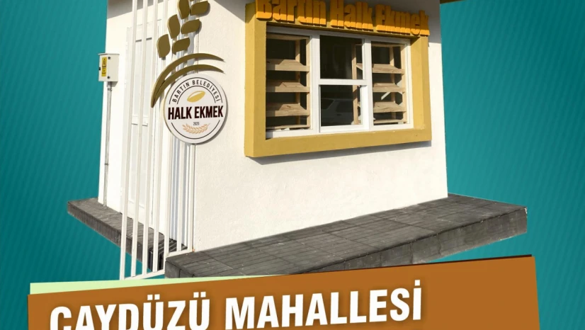 Bartın Belediyesi 12. Halk Ekmek Büfesini Çaydüzü'ne Açtı