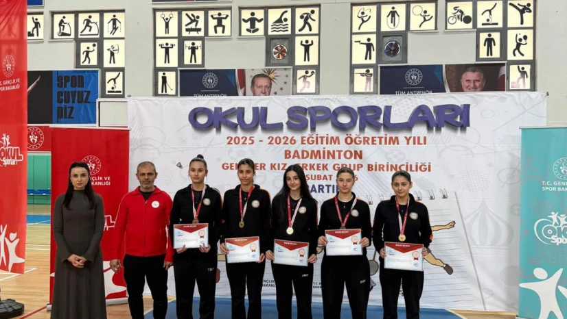 Bartın'da Badminton Heyecanı