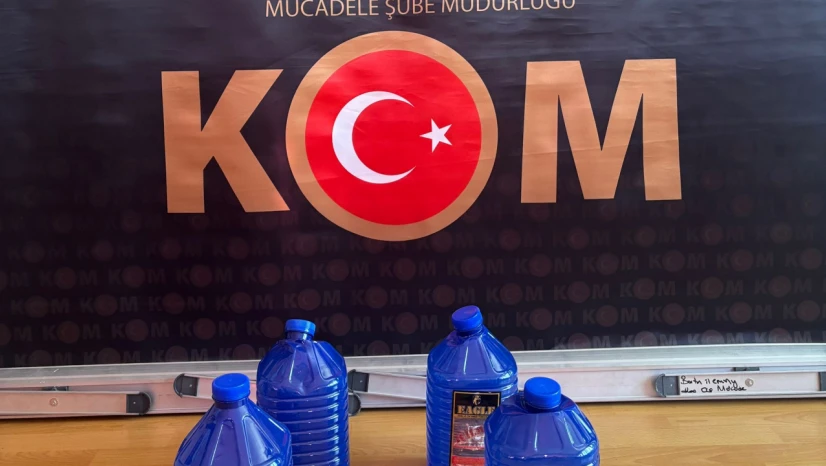 Bartın'da Kaçak Etil Alkol Operasyonu