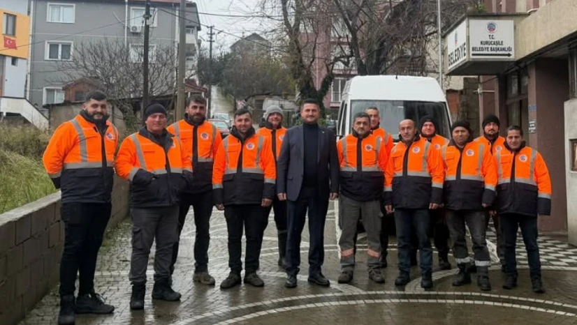 Bartın'dan Kurucaşile Belediyesi Personeline Kışlık Destek