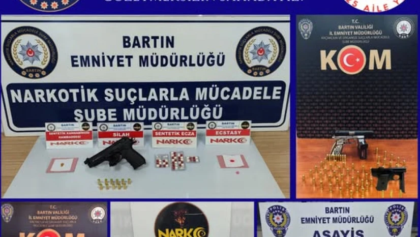 Bartın Emniyeti suç ve suçlulara göz açtırmadı