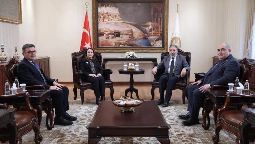 Bartın Heyetinden Diyanet İşleri Başkanı Arpaguş'a Ziyaret