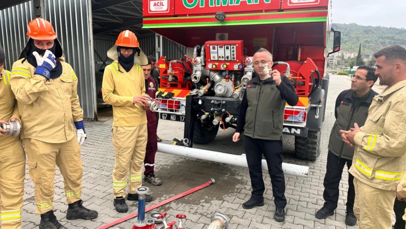 Bartın Orman İşletmede yangın tatbikatı