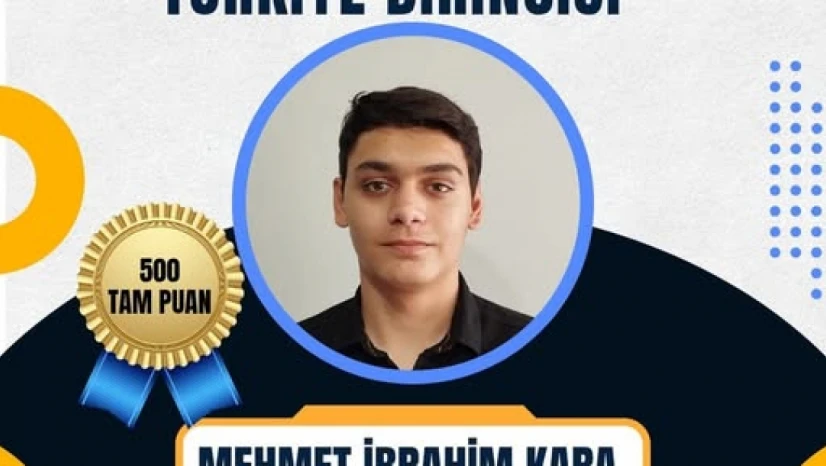 Bartınlı öğrenciden LGS'de büyük başarı