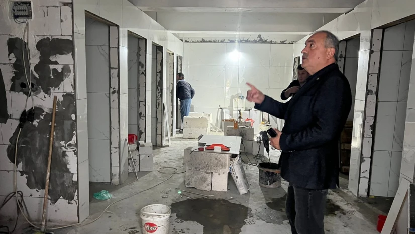 Başkan Uzun Çalışmaları Yerinde İnceledi