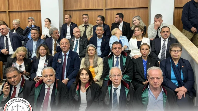 Davayı Baro Başkanı Nail Öztürk de takip etti
