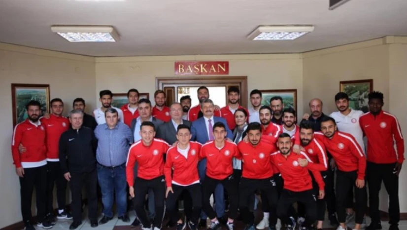 Bartınspor'dan Akın'a hayırlı olsun ziyareti
