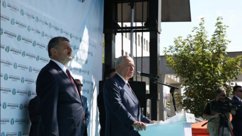 BAHÇELİ'DEN BARTIN'A TEŞEKKÜR, TAKDİR VE TEBRİK ZİYARETİ
